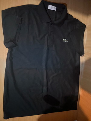 Lacoste polo shirt καινούργιο, μέγεθος S, μαύρο