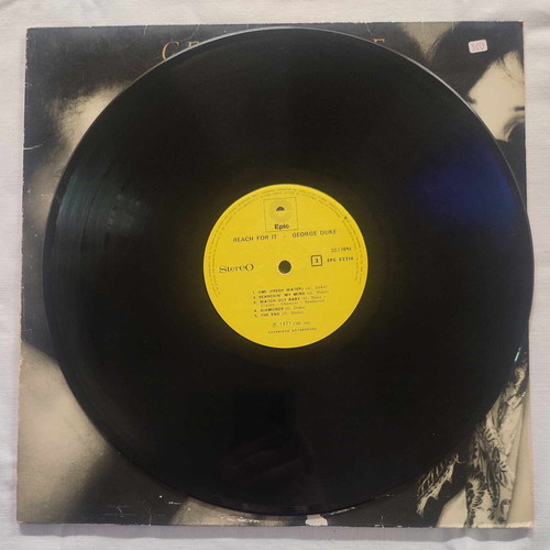 George Duke Reach For It vinyl record used, jazz