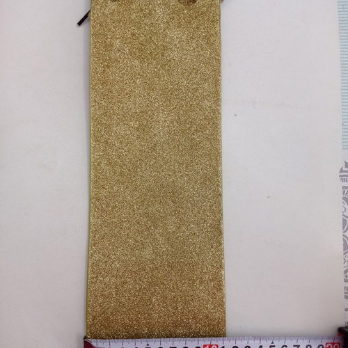 Paper bags packaging long golden new