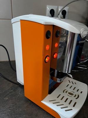 Faber Slot Inox espresso machine like new, ESE pods compatible