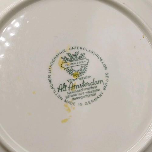 Villeroy & Boch Alt Amsterdam collector plate used