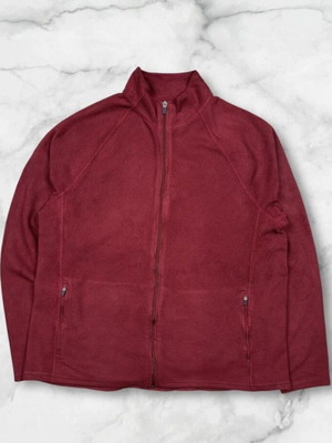 L.L.Bean Men's Fleece Jacket XL Red Like New