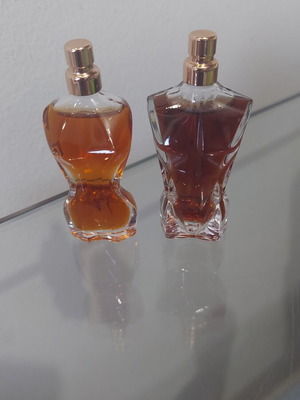 Jean Paul Gaultier Classique & Le Male Miniature Perfumes like new, 7 ml