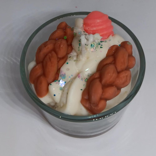 Easter Decoration Glass with Tsoureki Scent New 250 ml