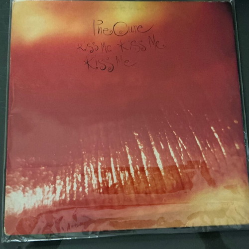 The Cure Kiss Me vinyl album used
