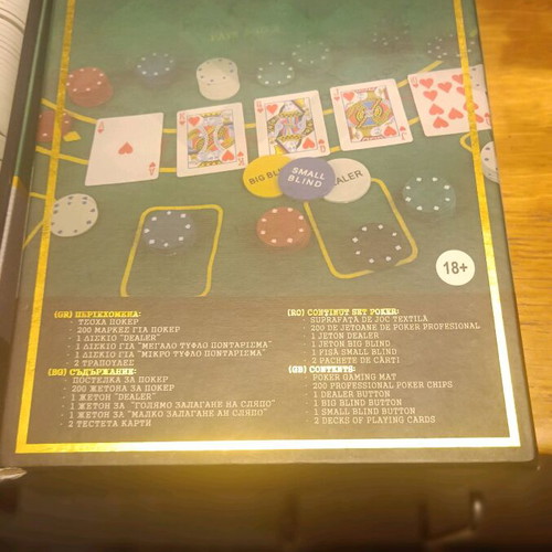 Poker board game like new