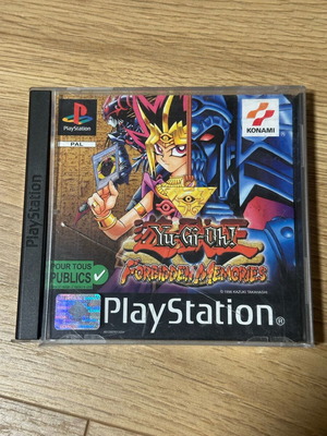 Yu-Gi-Oh Forbidden Memories PlayStation игра употребявана, френска версия