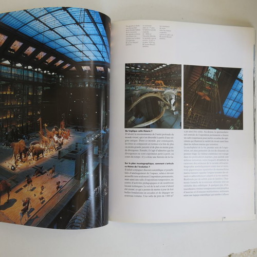 Beaux Arts magazine used for National Museum of Natural History 1994