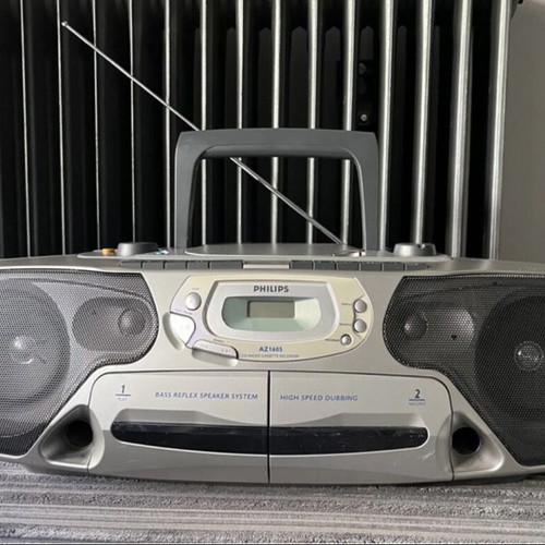 Philips AZ1605 portable sound system used