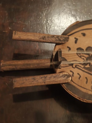 Kora Παραδοσιακό Αφρικανικό Έγχορδο Όργανο Vintage Σαν Καινούργιο