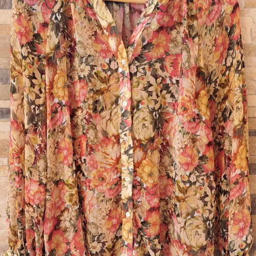 Mango shirt multicolored, size Small, like new