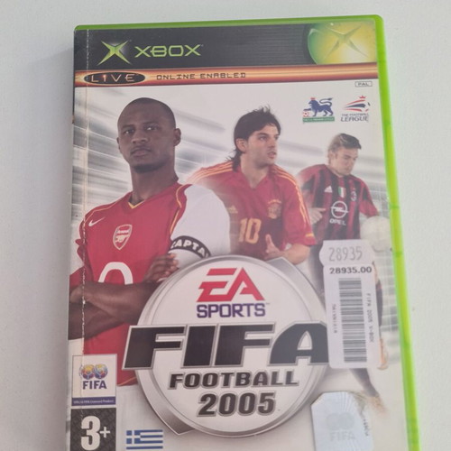 Xbox FIFA Football 2005 used with scratches