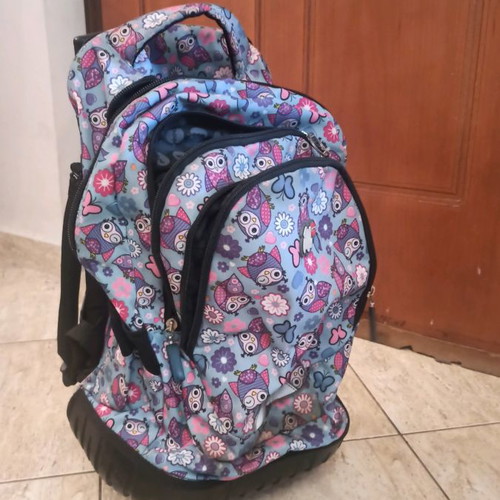 School trolley bag used for girl in very good condition