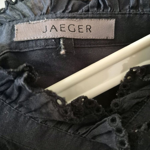 Jaeger women's shirt M used, black with lace details
