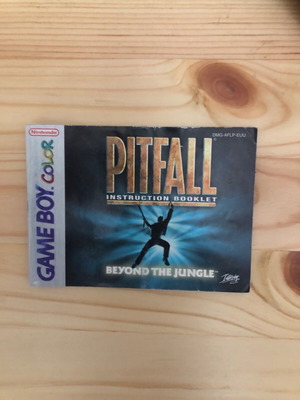 Pitfall Nintendo Gameboy Color manual used