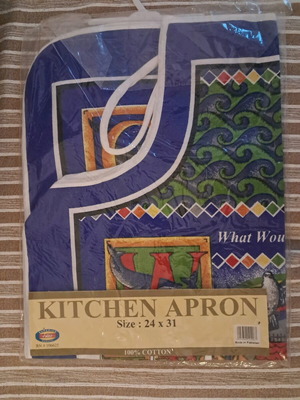 Kitchen aprons new, set of 3 pieces