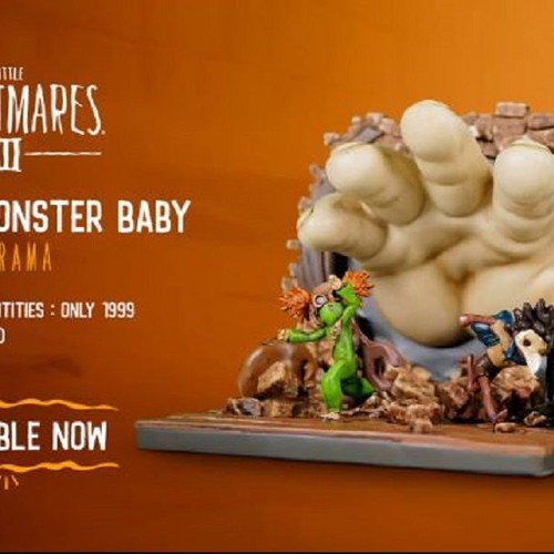 Little Nightmares III Escaping Monster Baby Diorama new limited edition