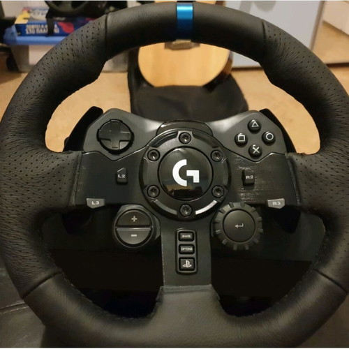G923 racing wheel like new for Ps5-Ps4 with pedals