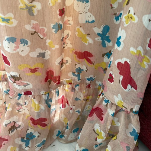 Long spring dress like new, multicolored, size S