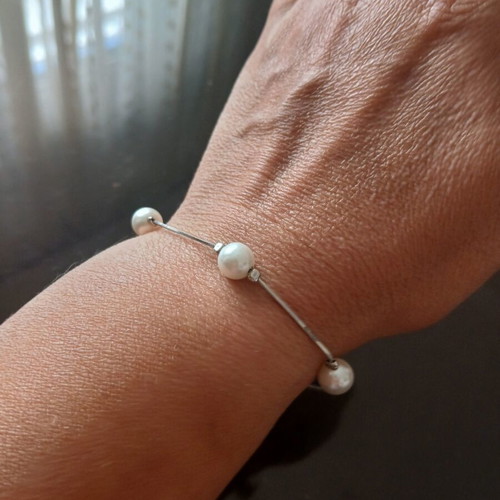 Silver 925 bracelet 18 cm like new