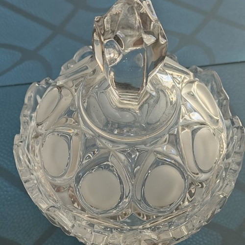 Crystal candy dish like new