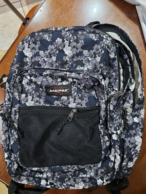 Eastpack school backpack large black and white like new