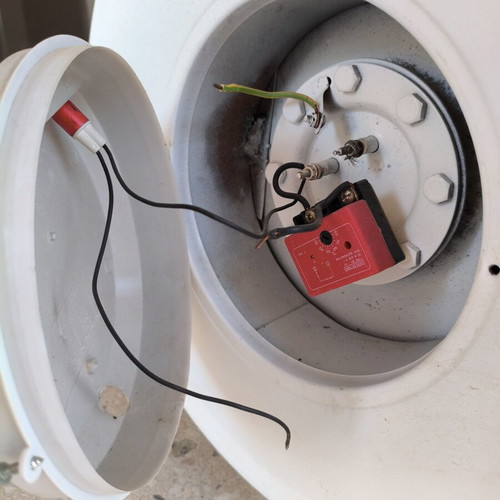 Super Caldo electric water heater 80 lt used, Greek made