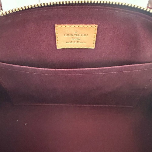 Louis Vuitton Vernis Sherwood Bordeaux handbag like new