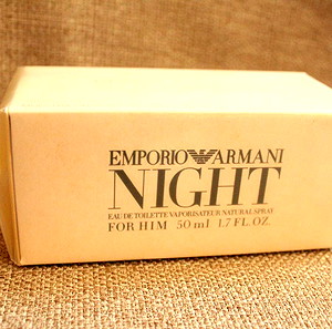 Emporio Armani Night Giorgio Armani για άνδρες SEALED 50ml