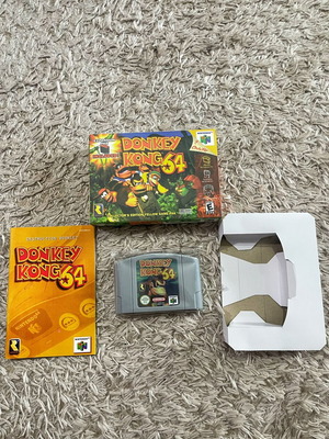 Donkey Kong 64 Nintendo 64 game like new, European edition