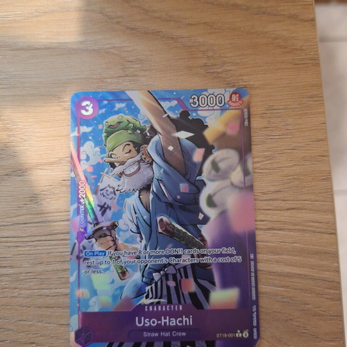 One Piece Trading Card Game Uso-Hachi ST18-001 new