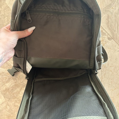 Mil-Tec backpack like new, brown and green