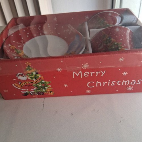Christmas coffee set jumbo new
