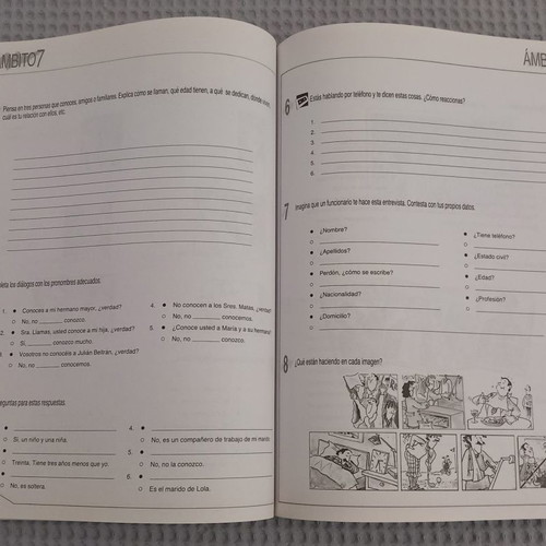 Intercambio 1 Cuaderno de Ejercicios used
