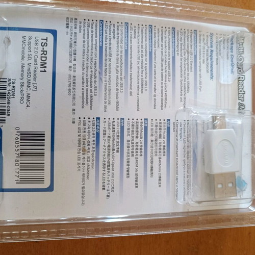 Transcend Multi Card Reader M1 new, sealed USB 2.0