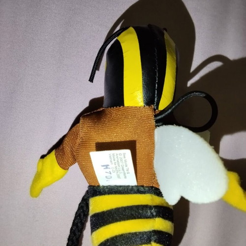 Bee plush figure 2007 McDonald's 13cm like new