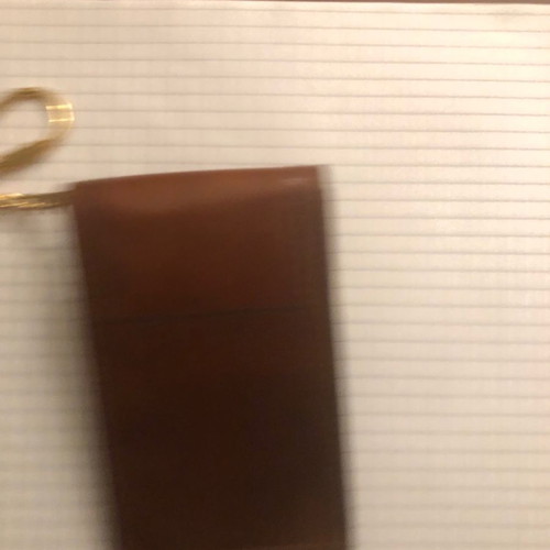 Fantoni leather key wallet Italian new
