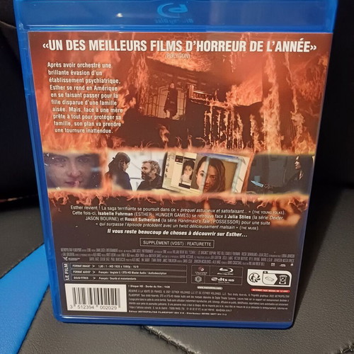 Blu-ray Orphan First Kill σαν καινούργιο, θρίλερ τρόμου