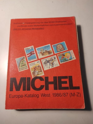 Michel stamp catalog Western Europe until 1987 (M-Z) used
