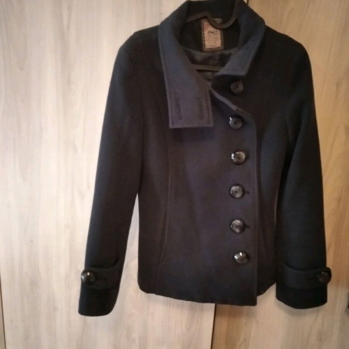 Iso jacket used, short, navy blue, size XS
