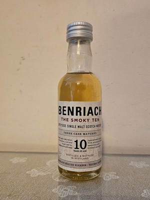 Benriach 10yo The Smoky Ten Single Malt Whisky miniature new