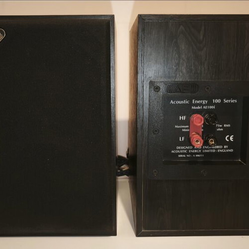 Acoustic Energy A100 speakers like new