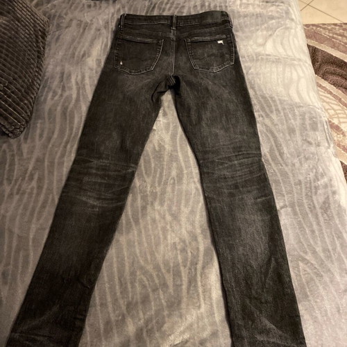 American Eagle Airflex men's black skinny jeans new 29x32