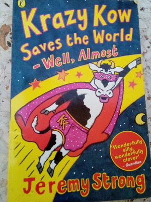 Book Krazy Kow saves the world used, in English