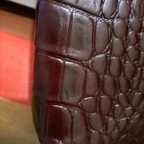 Pack of two used bags black and brown with zipper