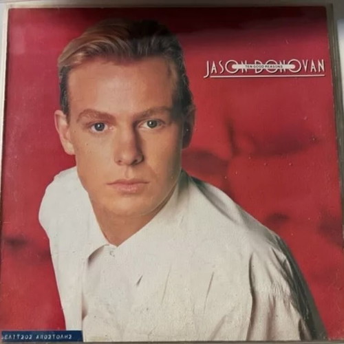 Jason Donovan Ten Good Reasons vinyl used, good condition