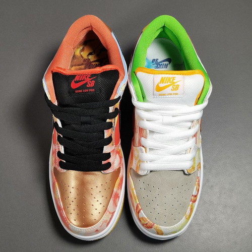 Nike SB Dunk Low Street Hawker Inspired Sneakers New, colorful handmade custom