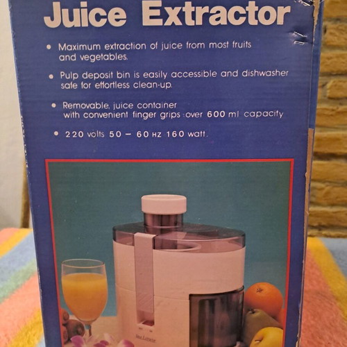 Sayota Japanese juice extractor new with complete packaging