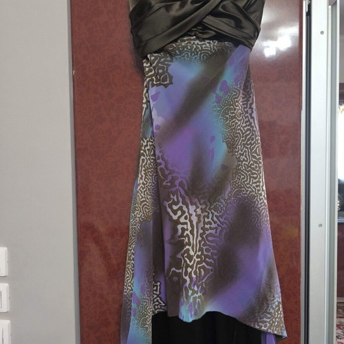 Asymmetric dress, size S / 36 / 8