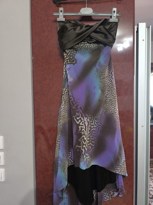 Asymmetric dress, size S / 36 / 8